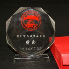 藝術(shù)水晶泉州商會定制案例