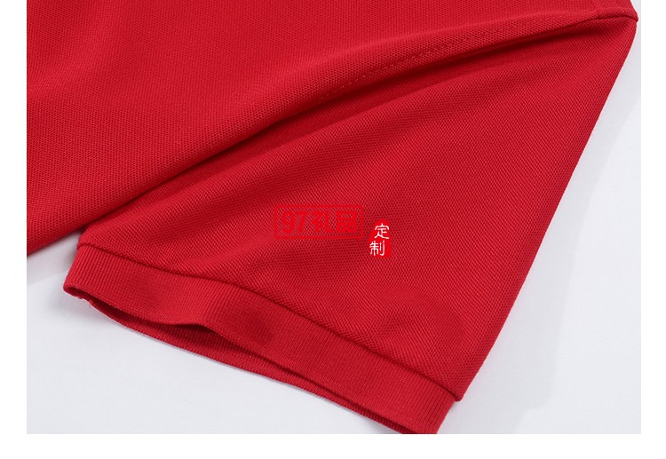 純色翻領(lǐng)可定制logo定制Polo衫員工服飾廣告衫