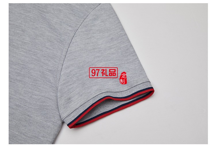 高端精梳翻領可定制logo定制Polo衫員工服飾廣告衫