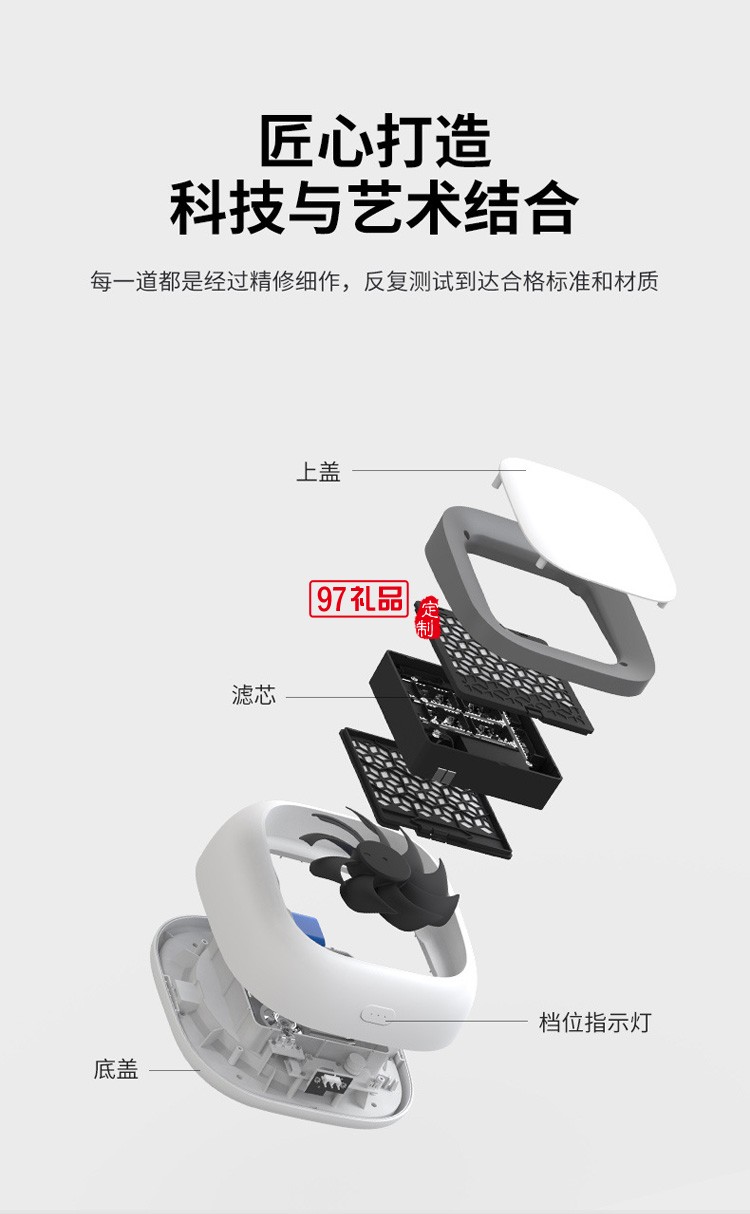 新品空氣凈化器弧形車載空氣清新過濾 負(fù)離子過濾殺菌多用