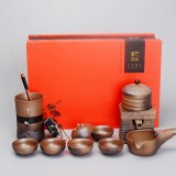 仿古懶人茶具套組茶沫釉款自動茶具套裝特色茶具送客戶禮品定制