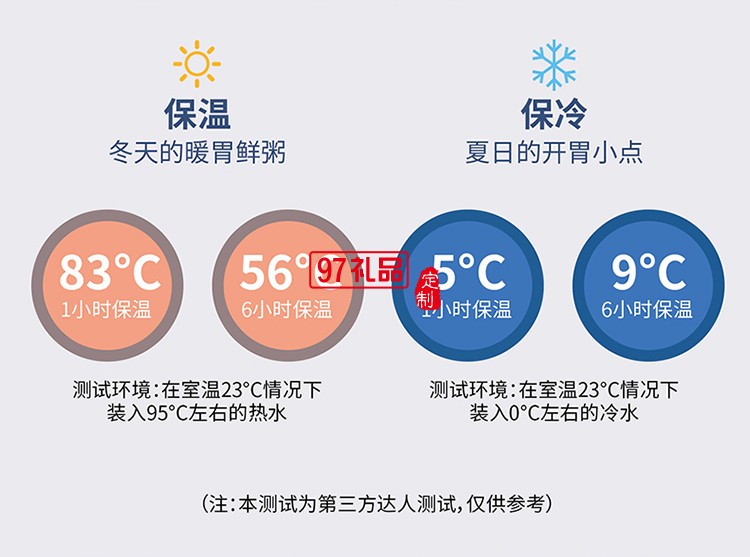 皓天不銹鋼雙層真空設(shè)計燜燒罐