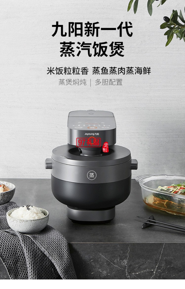 九陽電飯煲 電飯鍋 創(chuàng)新蒸汽加熱F-S1定制公司廣告禮品