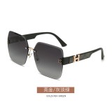 無框個(gè)性高級(jí)太陽鏡