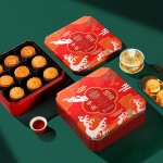 中秋節(jié)商務送禮團購福利 稻香村中秋團圓450g【鐵盒9餅5味】